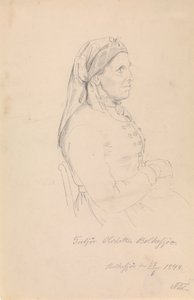Torbjørg Olsdatter Bolkesjø da Adolph Tidemand